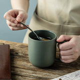 onadu.com 14oz Ceramic Coffee Mugs – Set of 6, Reactive Glaze